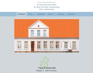 Startseite der homepage - Haus Eichenwald, Gesundheitszentrum